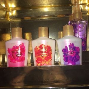 Victoria's Secret lotion and spray