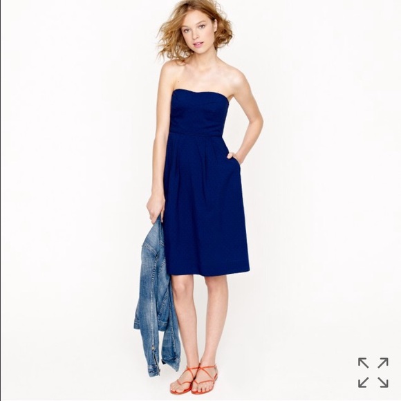 J Crew Swiss Dot Dress in red-orange