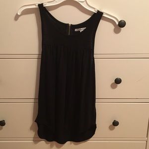 Black tank top