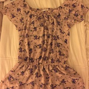 Sheer Floral Spring Shirt