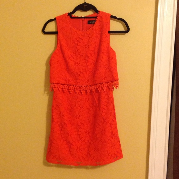 Orange Topshop sundress NWOT - Picture 2 of 3