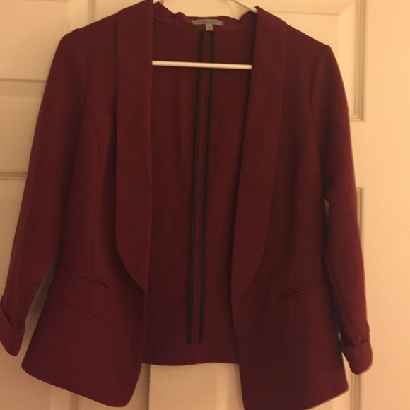 Maroon Fashion Blazer