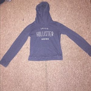 Blue Hollister Hoodie