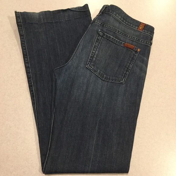 7 For All Mankind Denim - 7 For All Mankind Jeans 29X33.5 The Slim Trouser!