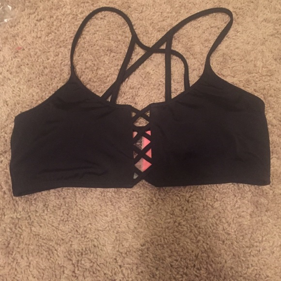 Black bikini top