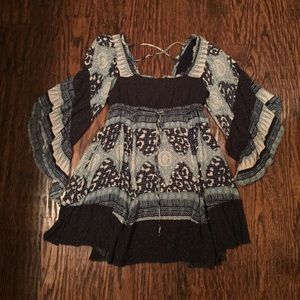 Free People Boho Dress, XS