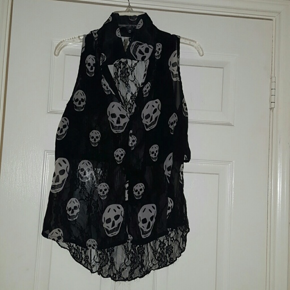 Skull Blouse