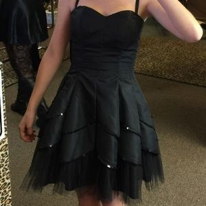 Black and Red Semi-Formal Dress!