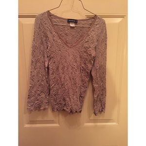 Bebe brown top