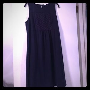 Navy cotton dress