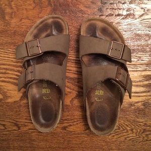 Mocha Birkenstocks