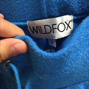 Wildfox blue sweat pants