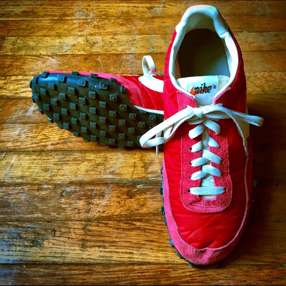 J. Crew Nike Varsity Red Waffle Racers - Size 8.5