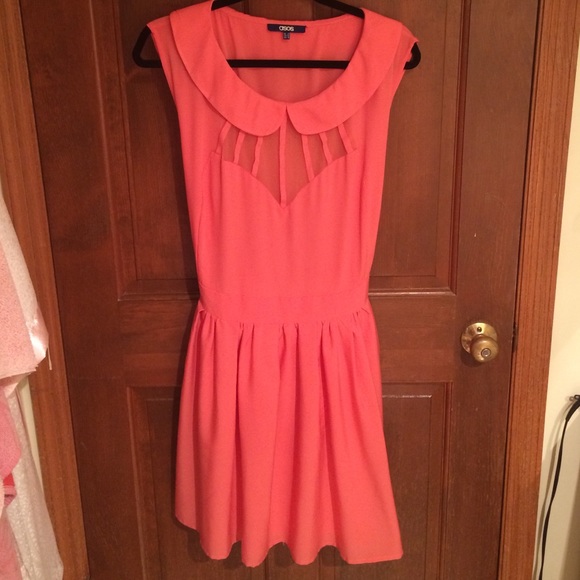 Asos curve Peter Pan collar dress size us 18