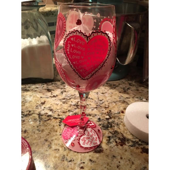 Lolita wine glass 🍷💃🏻💋