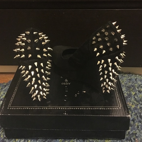 Deena & Ozzy Studded Wedges