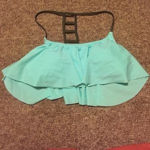 Pink bathing suit top