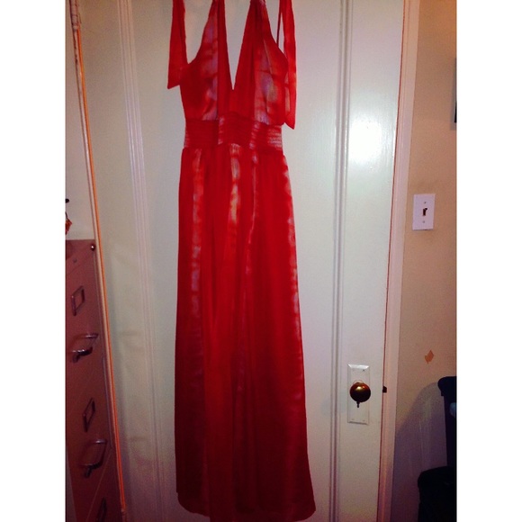 Orange me maxi dress
