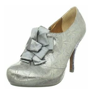 Poetic Licence Dinner Out Bootie in New Pewter