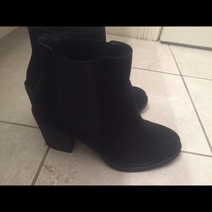 Black Heeled Booties