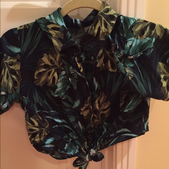 American apparel crop top