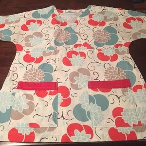 scrub top with dickies pants -SOLD-