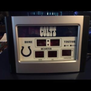 Indianapolis Colts alarm clock