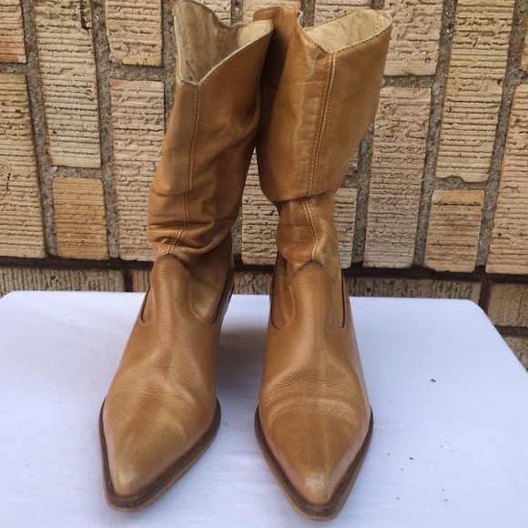 Genuine Leather Cowgirl Boots