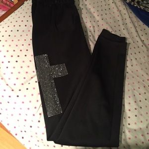 Forever21 Plus size Cross Leggings