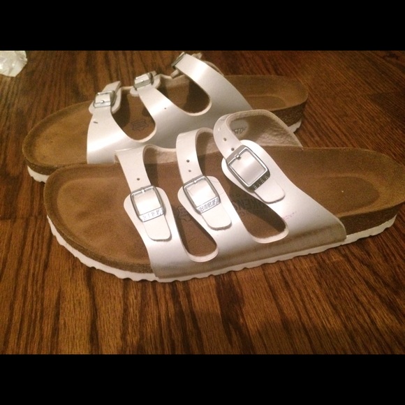 white Florida Birkenstock