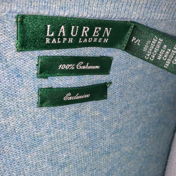 [Petite] Ralph Lauren - Italian Cashmere Cardigan - Picture 2 of 3