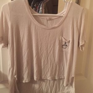 Brandy middle finger graphic tee