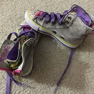 Toddler Girl Skechers Twinkle Toes shoes