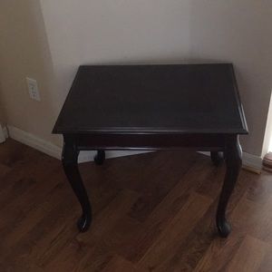 Medium brown table