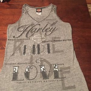 Harley Davidson tank