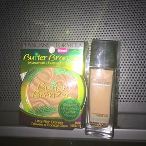 physician's formula & maybelline matte & poreless