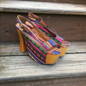 ⛔️ SOLD ⛔️ Jeffrey Campbell Big Girl Platform