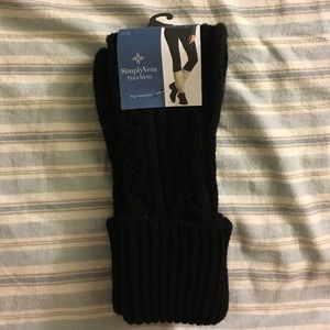 Vera Wang Leg Warmers