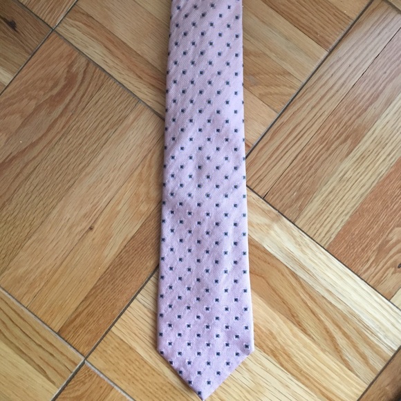 Pink Burberry Silk Tie!