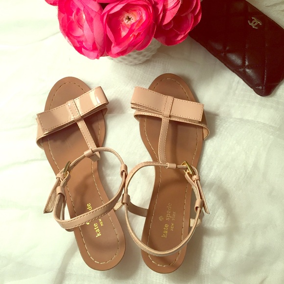 kate spade Shoes - SALE!!! Kate Spade patent leather wedge. EUC