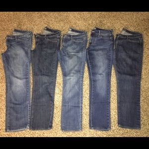 5 pairs of Old Navy "The Diva" skinny jeans! Sz 8