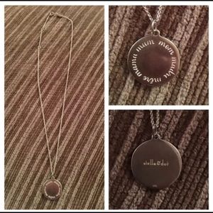 Stella & Dot Mom Necklace 925 Sterling Silver