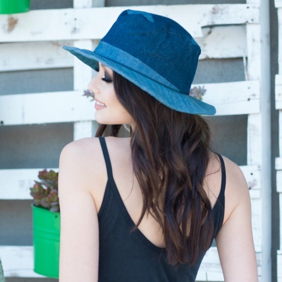Denim Bucket Hat - Picture 3 of 4