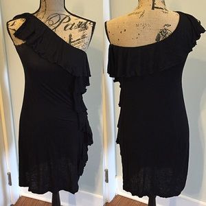 Black One Shoulder Dress