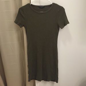 Green brandy dress