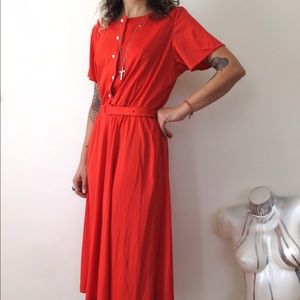 29" to 30" 60s 70s 80s shirt dress