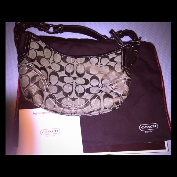 Brown Coach purse