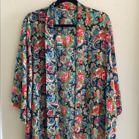 floral kimono