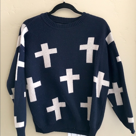 cross sweater
