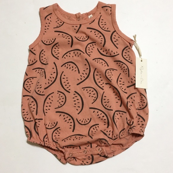 rylee and cru bubble romper dark floral